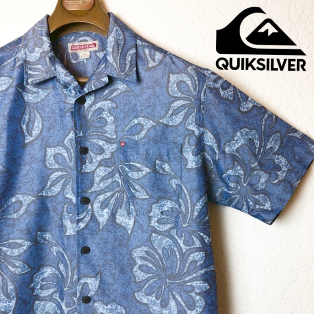 Quiksilver Aloha 🌺 Hawaiian Shirt Mens Medium